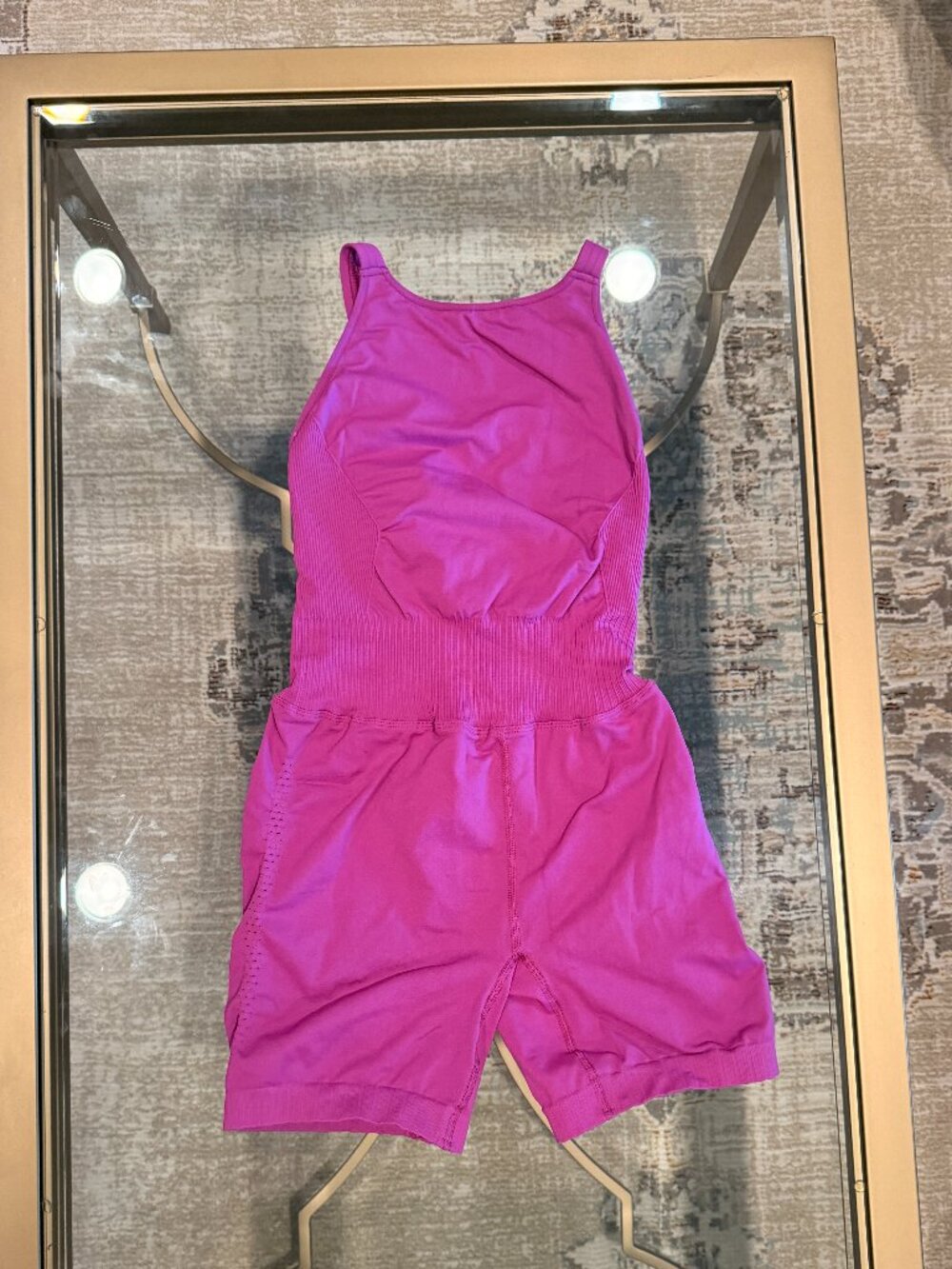 Free People Movement Athletic Romper - Magenta